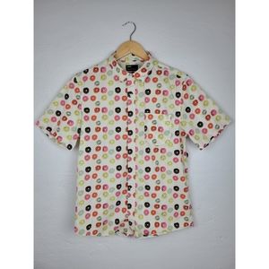 Public Opinion Button Down DONUT shirt